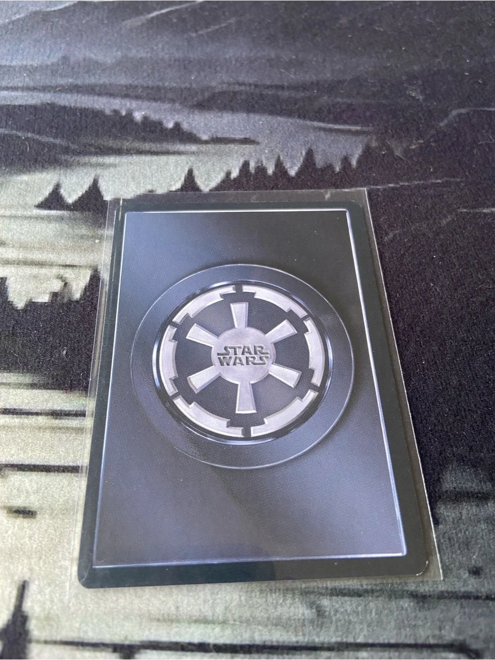 Death Star: Docking Bay 327 site location card from the 1995 Decipher Star Wars